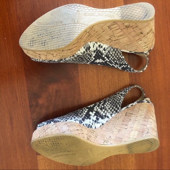 Stuart Weizman Wedge Sandals - Picture 5 of 6